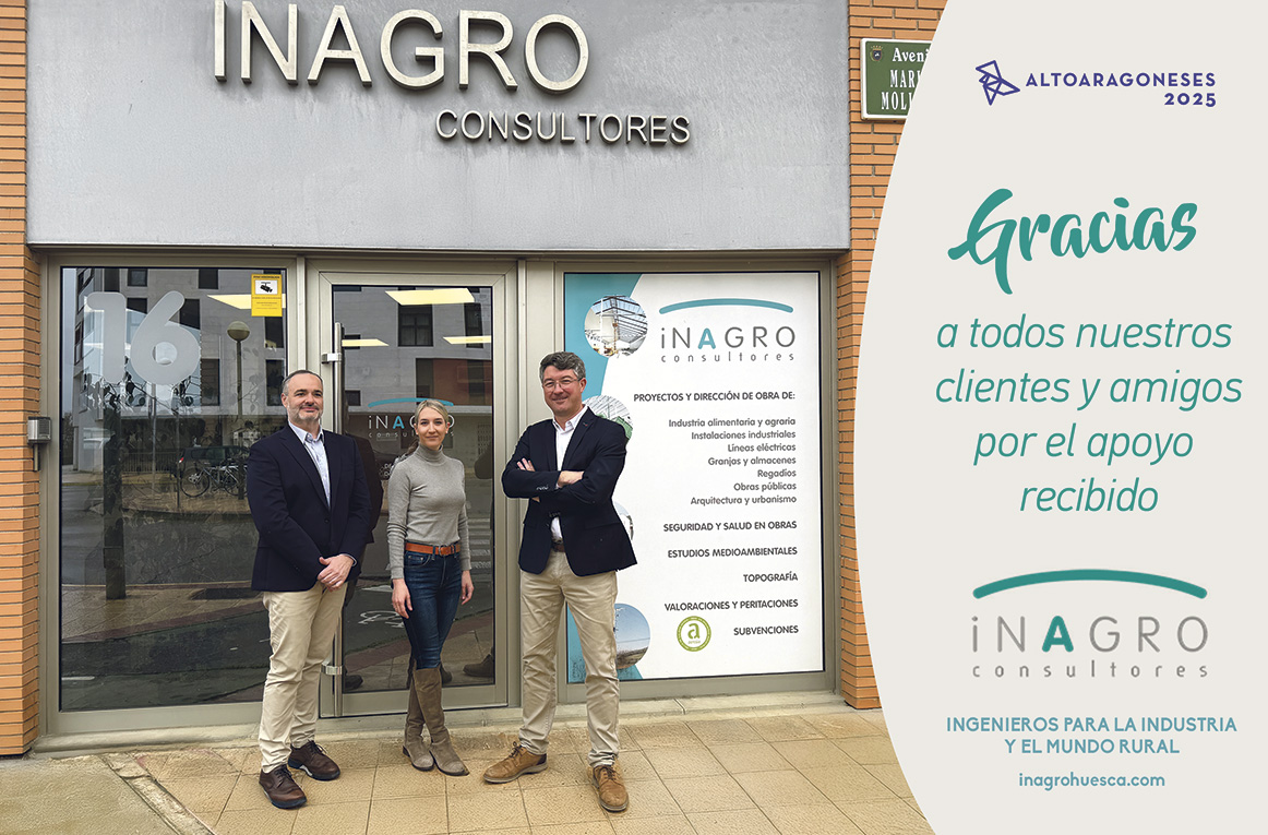 Pajarita de Oro Empresa 2025 para Inagro Consultores